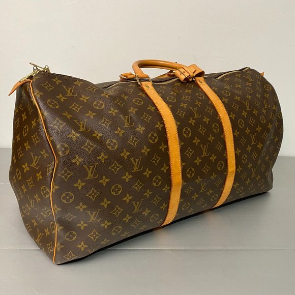 Louis Vuitton Monogram Keepall 60 Duffle Hand Bag - Picture 4 of 12